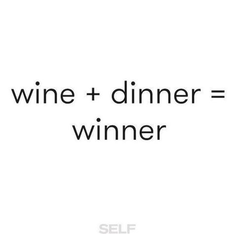 Dinner Quotes Funny, Winner Quotes Motivation, Embroidered Quotes, Dinner Quotes, Unique Thoughts, Winner Quotes, Positive Talk, Paris Quotes, Wine Jokes