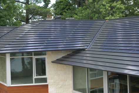 Solar Panel Shingles, Solar Roof Shingles, Solar Shingles, Solar Roof Tiles, Roofing Ideas, Solar Power Panels, Monocrystalline Solar Panels, Solar Energy Panels, Solar Roof