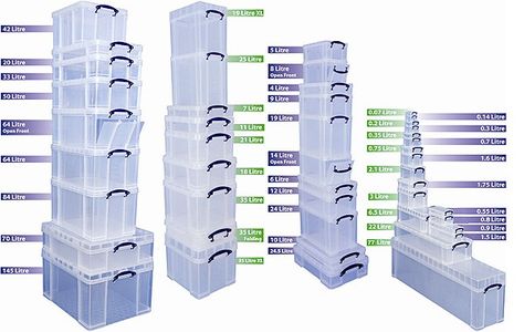 Really Useful Products  reallyusefulproducts.co.uk  has a USA home page -- can create custom-size bins, too Really Useful Box Storage Ideas, Box Storage Ideas, Loft Playroom, Kids Storage Bins, Useful Products, Organisation Ideas, Organized Storage, Diy Kitchen Storage, Storage Towers