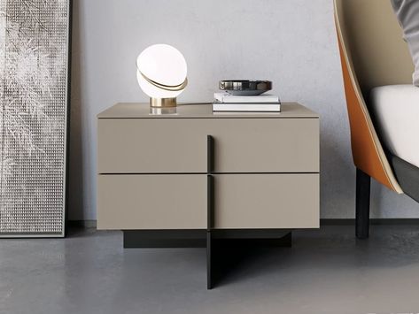 Download catalogue and price list of Katana | bedside table By dall'agnese, rectangular wooden bedside table with drawers design SIGNOROTTO + PARTNERS, katana Collection Bedside Table With Drawers, Large Headboard, Drawers Design, Modular Desk, Table With Drawers, Прикроватные Тумбочки, Wooden Bedside Table, Cushion Headboard, Storage Units