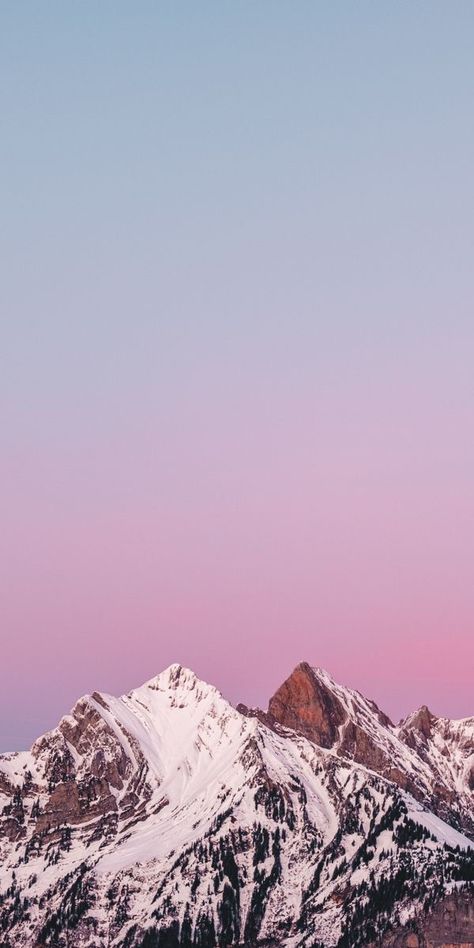 January Wallpaper, Mountains Aesthetic, Pink Mountains, Winter Wallpaper, Backgrounds Phone Wallpapers, Green Landscape, Iphone Background Wallpaper, Winter Landscape, Christmas Wallpaper