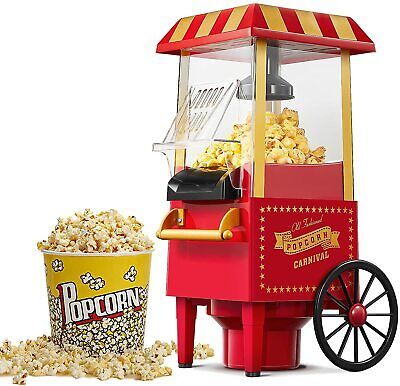 Retro Popcorn, Commercial Popcorn Machine, Air Popcorn Maker, Fresh Popcorn, Healthy Corn, Air Popper, Healthy Popcorn, Popcorn Makers, Free Popcorn