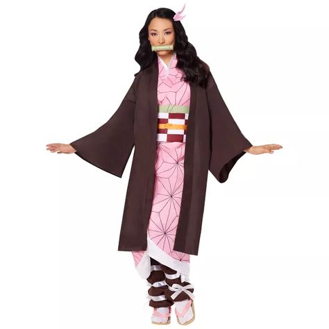 Adult Nezuko Costume - Demon Slayer - Spirithalloween.com Nezuko Costume, Halloween Spirit Store, Spirit Halloween Costumes, Party City Costumes, Holloween Costume, Black Halloween Dress, Hallowen Costume, Anime Halloween, Halloween Store