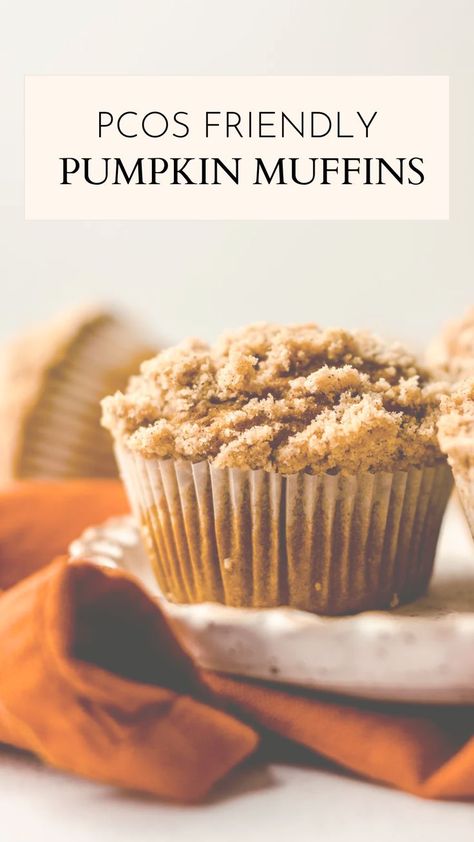 Fall season is here! Celebrate with these yummy hormone pcos friendly pumpkin muffins! Pin this recipe for when you’re craving something sweet! - And be sure to follow us for more gut friendly recipes! #gutfriendly #pcos #recipes #healthyrecipes #pumpkin #fall Gut Friendly Recipes, Recipes For Halloween, Healthy Munchies, Pumpkin Recipes Healthy, Pumpkin Muffin Recipes, Bread Maker Recipes, Plant Based Diet Recipes, Gluten Free Recipes Easy, Muffin Recipe