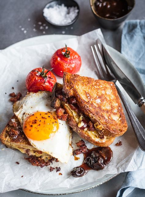 Roast Tomatoes, Cheese Toasties, Chorizo Breakfast, Croque Madame, Mother's Day Brunch, Winter Dishes, Chorizo Sausage, Feel Good Food, Savoury Recipes