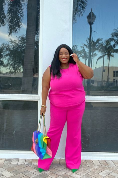 Pantsuit Plus Size, Plus Size Professional, Plus Size Suit, Outfit Plus Size, Plus Size Outfit, Mommy Style, Kurt Geiger, Pink Aesthetic, Victoria Beckham