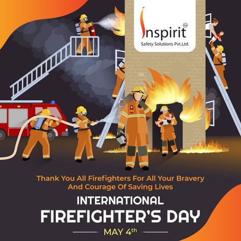 Thank you to all the men and women in the fire department service to work tirelessly and making efforts to keep families safe. #InternationalFirefightersDay #firefighter #firesafety #firedepartment #fire #INSPIRIT International Firefighters Day, Firefighter Day, Fire Safety, Fire Department, The Men, Saving Lives, The Fire, Firefighter, To Work