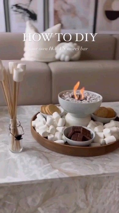 Luxe Deco Essence | It's not mandatory to buy home decor items all the time. You can make some of them by recycling the things around you. #homedecor… | Instagram Action Hacks Diy, Indoor Smores, Diy Tableware, Deco Originale, Craft Room Decor, Diy Crafts Room Decor, Diy Home Furniture, Fire Bowls, Diy Home Decor Easy