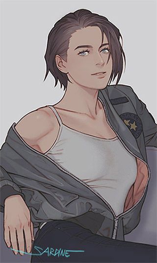 Kchi Jwan, Valentine Resident Evil, Valentine Art, Resident Evil Girl, Best Zombie, Military Drawings, Resident Evil Game, Resident Evil Leon, Jill Valentine