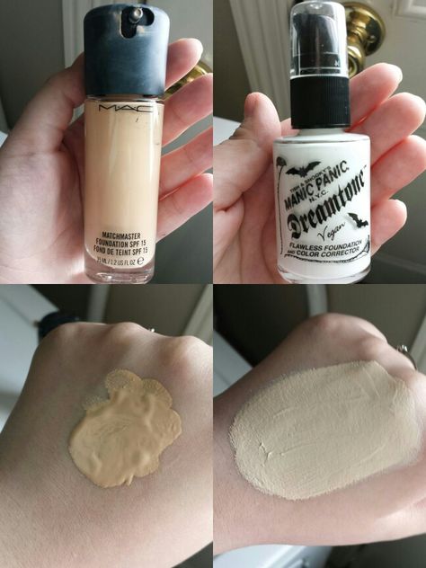 For pale, fair, light, and/or porcelain skin - if you have a hard time finding a foundation that matches your light skin, try using a white foundation to mix in with the darker ones . This one is Manic Panic Dream Tone Foundation. Makes the perfect shade for light skin tones. Braid Bangs, Men Undercut, White Foundation, Chelsea Houska, Pale Skin Makeup, Men's Cuts, Fair Skin Makeup, Bb Creams, Expensive Makeup