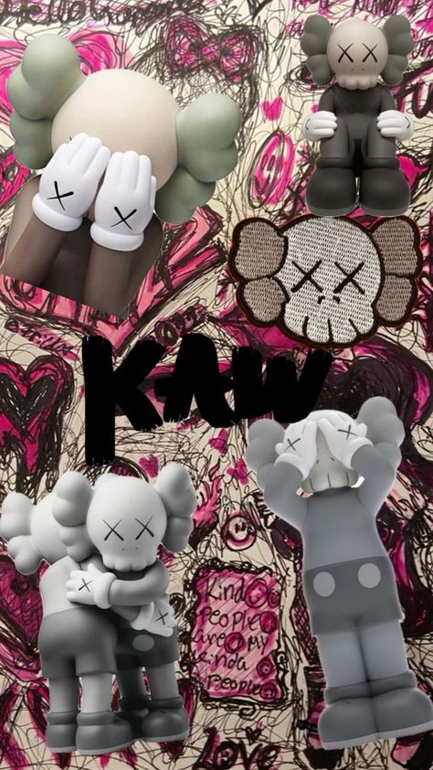 Pink Hello Kitty Wallpaper Iphone, Bape Wallpaper Iphone, Kaws Iphone Wallpaper, Kaws Wallpaper, Pink Wallpaper Hello Kitty, Trippy Iphone Wallpaper, Pretty Wallpaper Ipad, Iphone Wallpaper For Guys, Cute Wallpapers For Ipad