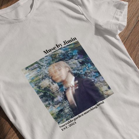 MUSE by Jimin Summer Unisex T-shirt 🌟SHIPPING WORLDWIDE🌟 Sizes: S, M, L, XL, 2XL, 3XL, 4XL, 5XL Colors: Ice grey ❗️Prices vary depending on the size, check the website in the bio for more info! #jimin #btsjimin #jiminpark #parkjimin #jimingo #jiminssi #musejimin #smeraldogardenmarchingband #jiminjimin #jiminaesthetic #btsarmy #bts #btsmerch #btsworld #btscollection #btsaesthetic #btsmerchandise #btsmerchcollection #btsmerchcollector #jiminmerch #btstee #btstshirt #jimincollection #btsoutfi... Bts Merch, Marching Band, Bts Jimin, Bts Army, Muse, Unisex T Shirt, Bts, T Shirt, Quick Saves