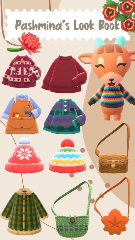 Pashmina Gift Guide Acnh, Acnh Pashmina, Pashmina Animal Crossing, Villagers Acnh, Animal Crossing Gift Guide, Acnh Gift Guide, Acnh Villagers, Acnh Cottagecore, Commonplace Book