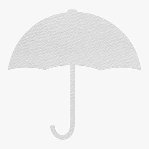 Gray textured paper umbrella sticker design element | free image by rawpixel.com / sasi Umbrella Png, Umbrella Sticker, Umbrella Insurance, Paper Umbrella, Holography, Paper Umbrellas, Stickers Design, Cute Emoji, Textured Paper