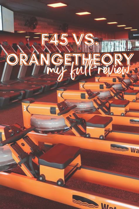 What sets these two popular workouts apart? Discover the unique features, intensity levels, and benefits of F45 and Orangetheory to find your perfect fit! Sharing all the details here (and which one I personally prefer) F45 Workout At Home, F45 Workout, Total Body Workout Routine, 45 Minute Workout, Fitness Site, Quick Workouts, Workout Training Programs, Killer Workouts, Workout Routines For Women