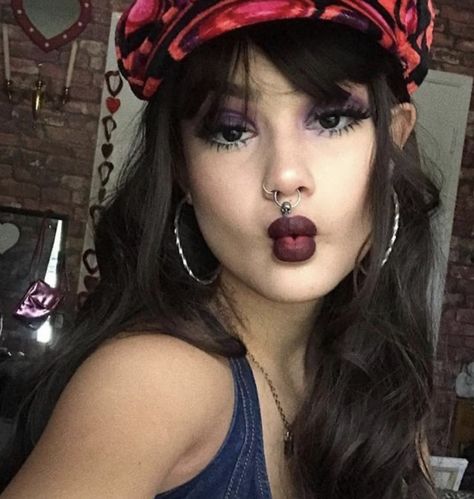 Pisces Rising, Funky Makeup, Swag Makeup, Unique Makeup, Curly Hair Wig, Dope Makeup, Art Makeup, Cute Makeup Looks, As Pictures