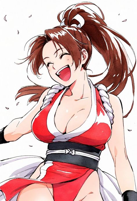 Mai King Of Fighters, Capcom Vs Snk, Capcom Vs, Snk King Of Fighters, Fighter Girl, Street Fighter Art, King Of Fighters, Anime One, Manga Characters