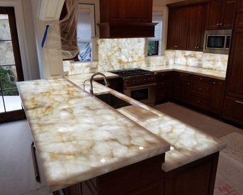 Kitchen Slab, Agate Table, Quartz Kitchen Countertops, Light Panels, Quartzite Countertops, Countertops Kitchen, Slab Table, Quartz Kitchen, Diy Concrete