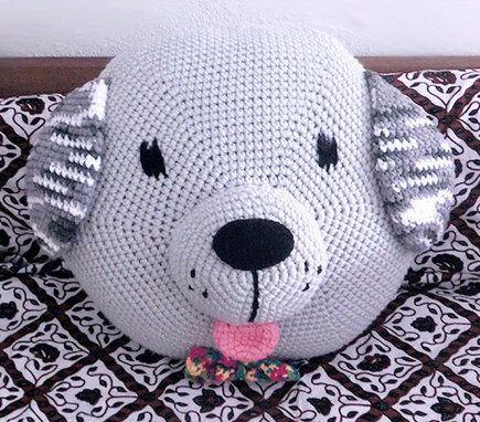 Crochet Dog Pillow, Dog Pillow Pattern, Pillow Pattern Crochet, Throw Pillow Cover Pattern, Pillow Cover Crochet Pattern, Crocheted Gifts, Crochet Cushion, Crochet Pillow Cover, Crochet Cushion Cover