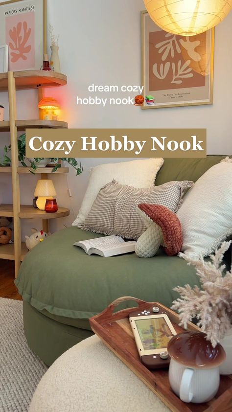 Sixpenny Neva, Library Nook, Hobby Room, Cozy Reading Nook, Rec Room, Reading Room, 2024 Vision, Gaming Setup, Reading Nook