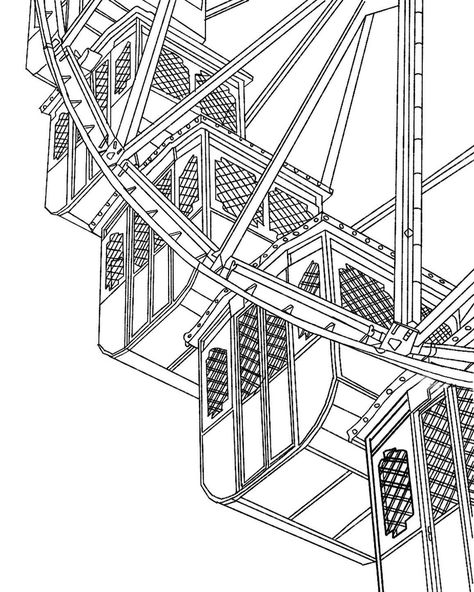 Ferris Wheel Illustration, Ferris Wheel Drawing, Vintage Ferris Wheel, Wheel Drawing, Wheel Logo, Think About It, New Today, Home Design Decor, Design Decor