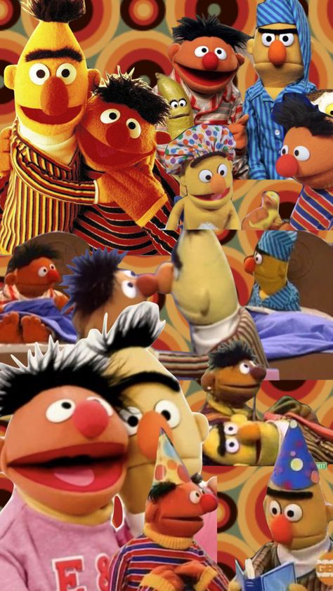 #bert #ernie #bertandernie Epi Y Blas, Bert And Ernie, Street Background, Frijoles Refritos, Sesame Street Muppets, Bert & Ernie, The Muppets, Funny Wallpaper, Extremely Funny Jokes