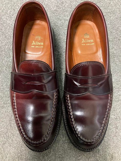 ad eBay - Alden Shoes Shell Cordovan 986 Loafers Men Color 8 US 8.5 B/D used from japan - Buy Now, click the link (eBay) Alden Cordovan, Alden Shoes, Men Clothing, Accessories Men, Loafers Men, Buy Now, Dress Shoes Men, Men's Shoes, Dress Shoes