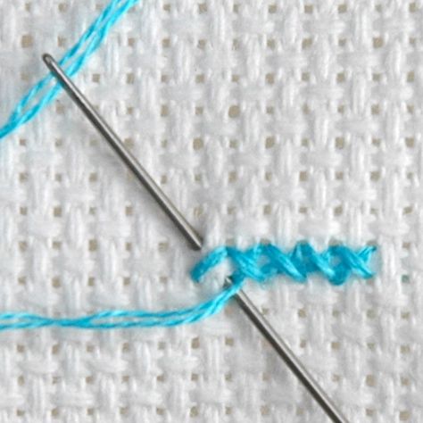 Cross Stitch Beginner, Cross Stitch Tutorial, Stitch Tutorial, Cross Stitch Fabric, Cross Stitching, Embroidery And Stitching, Embroidery Floss, Stitch Design, Embroidery Projects