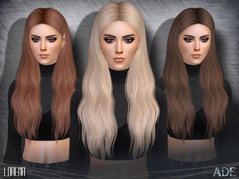 New Hair mesh  Found in TSR Category 'Sims 4 Female Hairstyles' Sims 4 Hairstyles, 4 Hairstyles, Female Hairstyles, Die Sims 4, Mod Hair, Sims 4 Cc Shoes, Pelo Sims, Intimo Calvin Klein, Sims 4 Game Mods