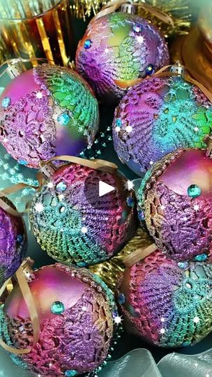 4.6K views · 3K reactions | Iridescent mermaid ornaments! #lace #mermaid #ornaments | Mark Montano Diy Mermaid Ornament Ideas, Iod Christmas, Mark Montano, Jeweled Christmas Ornaments, Diy Mermaid, Iridescent Mermaid, Ornament Making, Mermaid Ornament, Jeweled Christmas