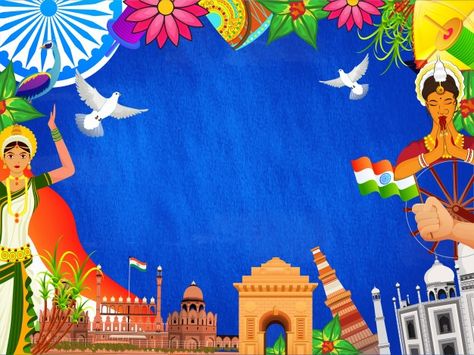 Cultural Exhibition, Indian Monuments, Banner Flower, Art Competition Ideas, Diy Crafts For School, Independence Day Drawing, Room Decor Videos, School Board Decoration, Gate Way