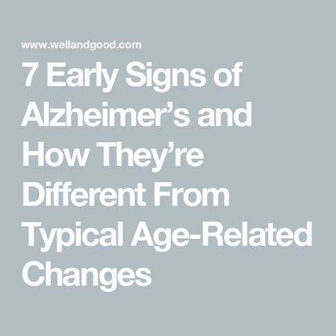 7 Early Signs of Alzheimer’s and How They’re Different From Typical Age-Related Changes Signs Of Alzheimer's, Career Astrology, Short Term Memory, Elder Care, Skin Care Serum, Blood Test, Men's Health, Alzheimers, Healthy Mind