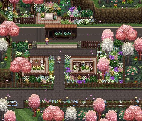 Bus Stop Design Stardew, Bus Stop Stardew Valley Design, Bus Stop Stardew Valley, Stardew Bus Stop, Stardew Bus Stop Design, Stardew Valley Bus Stop, Stardew Valley Bus Stop Design, Stardew Design, Stardew Mods