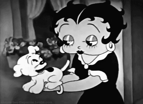 betty boop in little nobody |1936| Betty Boop Gif, Betty Boop Classic, Betty Boop Cartoon, Rich Women, Ying Yang, Betty Boop, Alice In Wonderland, Comic Art, Minnie Mouse