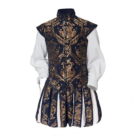 PRICES MAY VARY. Material:brocade +polyester Packing List: vest +pants +shirt 15th 16th century costume men's tudor elizabethan period costume ren faie renaissance nobleman costume prince tudor king costume suit doublet vest pumpkin pants shirt william shakespeare costume adult Size:US men size, please check our size chart or Amazon men's size chart before you place order. Tips:hand wash at low temperature. There are five sizes for this rmen's doublet tudor costume suit available, US men size, p King Arthur Costume, Shakespeare Costumes, Harlequin Costume, Pumpkin Pants, Elizabethan Costume, Elizabethan Fashion, Oc Fashion, Medieval Costumes, Ren Faire Outfits