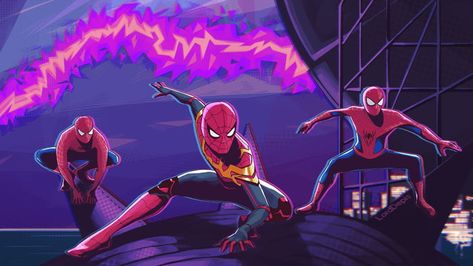 Spider-Man : No Way Home fanart (2560 x 1440) spoiler for a very huge beautiful scene* Image Dbz, Spiderman No Way Home, Image Spiderman, Spectacular Spider Man, Spiderman Artwork, Spider Man No Way Home, Spiderman Pictures, Marvel Spiderman Art, Bd Comics