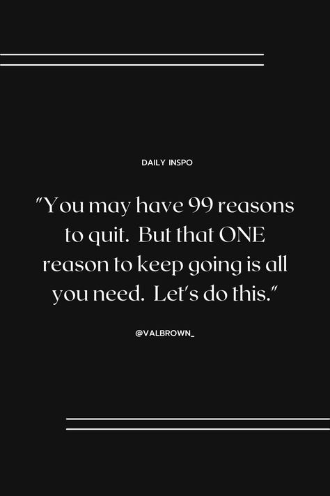 I used to be a big fan of pros/cons lists... Until I realized they were holding me back. We can ALWAYS find reasons not to do something. Even if there is only ONE reason to do it, There is an opportunity to grow and step into our next highest self. Stop looking for reasons NOT to do it. Even if there is only ONE reason to do it, Follow your heart and go for it. You never know where it will lead you. #fitness #fitnessmotivation #motivation #inspiration 6 Reasons Why You Should Go For It, Reasons To Keep Going, 2024 Manifestations, Highest Self, Know It All, Get Educated, Note To Self Quotes, Why Do People, Follow Your Heart