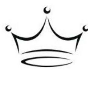 Simple Crown Design, 3 Point Crown Tattoo, Queen Crown Tattoo Stencil, Simple Crown Tattoo Design, Line Art Crown, Crown Tattoo Stencil, Crown Line Art, Begginer Tattoo Designs, Chocolate Writing