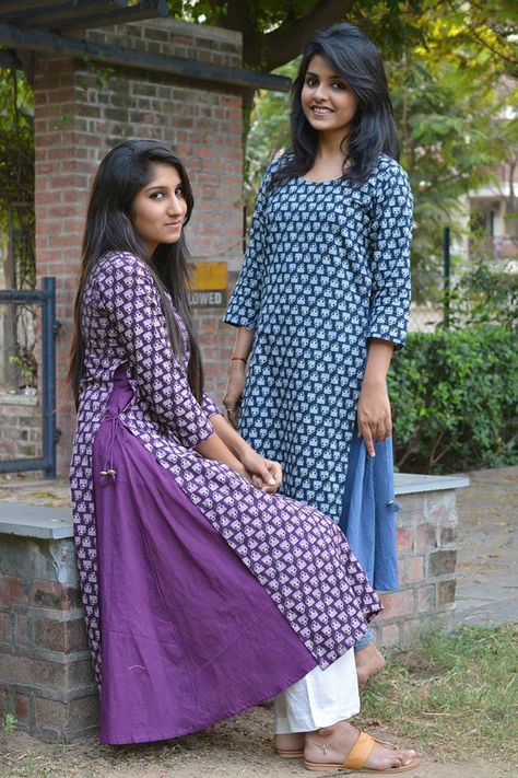 Campus Fashion, Kameez Designs, Long Kurti Designs, Salwar Kamiz, Kurti Neck Designs, Indian Attire, Indian Ethnic Wear, Kurta Designs, Indian Designer Wear