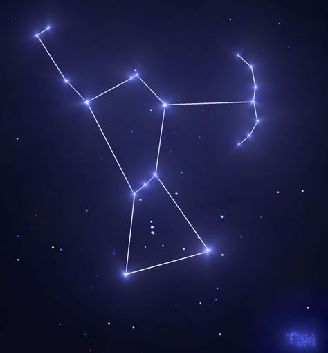 Orion The Hunter Orion Constellation Aesthetic, Orion Aesthetic, Orion The Hunter, Orion Tattoo, Orion Star, Future Painting, Names Aesthetic, Orion Constellation, Space Facts