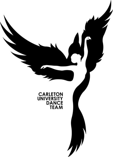 Carleton University Dance Team Logo on Behance Behance Logo, Behance Illustration, Negative Space Art, Dance Logo, Carleton University, Foto Langka, Design Studio Logo, Dance Team, Studio Logo