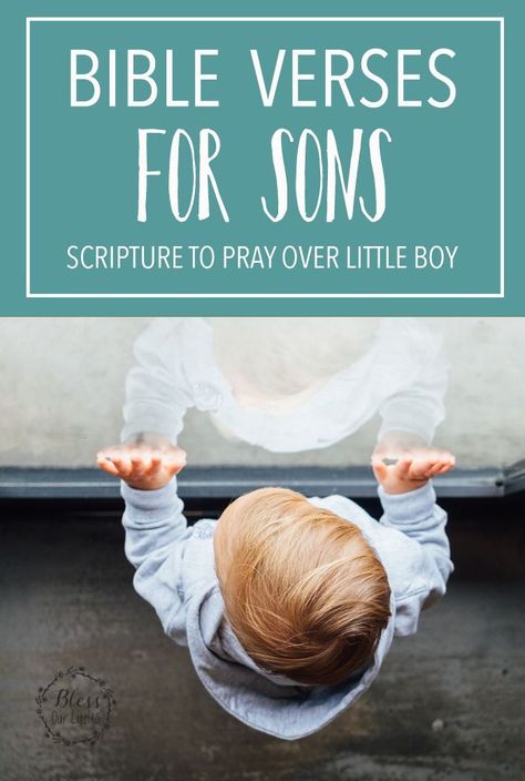 Verses For Sons, Bible Verse For Son, Baby Dedication Verses, Scripture To Pray, Baby Bible Verses, Nephew Quotes, Family Bible Verses, Youth Lessons, Verses For Kids