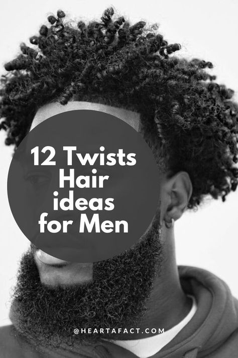 12 Trending Twists for Men (Video + Gallery) | Men's Hairstyle Ideas Men Hairline, Twist Hair Men, Two Strand Twist Hairstyles, Black Boy Hairstyles, Mens Twists Hairstyles, Short Hair Twist Styles, Hair Twists Black, Afro Hairstyles Men, Natural Hair Men