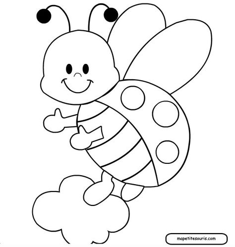 Pin Ladybug Printable Coloring Pages Free Download Tattoo 34766 On Ladybug Template Free Printable, Ladybug Template, Picture For Coloring, Ladybug Printable, Ladybug Coloring Page, Bug Coloring Pages, Ladybug Crafts, A Ladybug, Kids Coloring