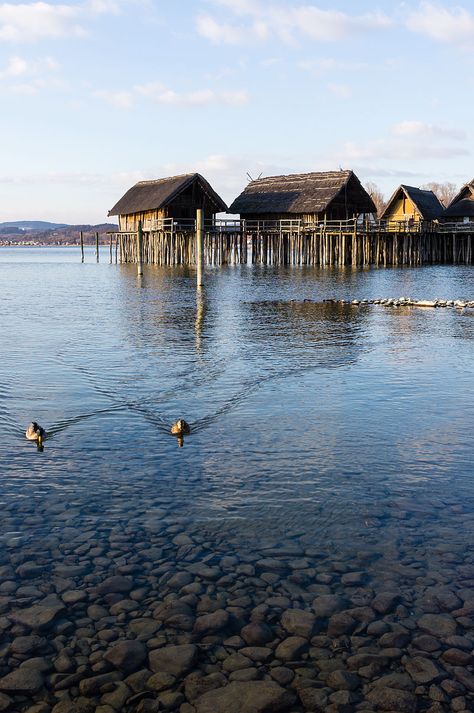 Prehistoric Pile dwellings around the Alps, world heritage site  #culture #geography #science #world #life #art #education #writing #research  #travel #holiday #books #knowledge #facts #nature #places #countries #cities #towns #villages #continents #tourism #vacation #entertainment #newspapers #magazines #italy #europe Books Knowledge, Nature Places, Types Of Architecture, Italian Architecture, Knowledge Facts, Best Build, The Alps, Holiday Books, Art Education