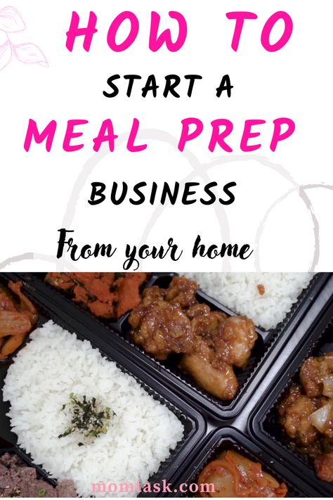 Starting a meal prep business from home can be a fulfilling and profitable venture for those passionate about healthy eating and cooking. Meal prep business involves preparing and delivering pre-made meals to clients who are looking for convenient and healthy food options. To start a meal prep business from home, first, it's important to research and obtain all necessary permits, licenses, and insurance required by your local government. #mealprepbusiness #mealprep #foodbusiness #sidehustle Meal Prep Business, Pre Prepared Meals, Health Meal Prep, Meal Prep Menu, Pre Made Meals, Food Delivery Business, Meal Prep Companies, Meal Prep Guide, Cook Smarts