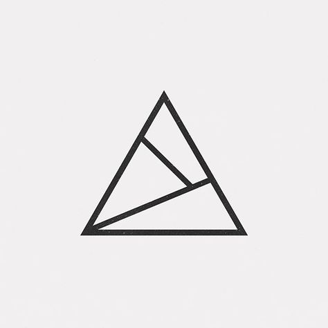 JL16-646 A new geometric design every day  #dailyminimal #minimal #art #geometry Daily Minimal, Triangle Art, Graphisches Design, Fire Tattoo, Logo Minimalist, Desenho Tattoo, Logo Icon, Popular Designs, Minimal Art