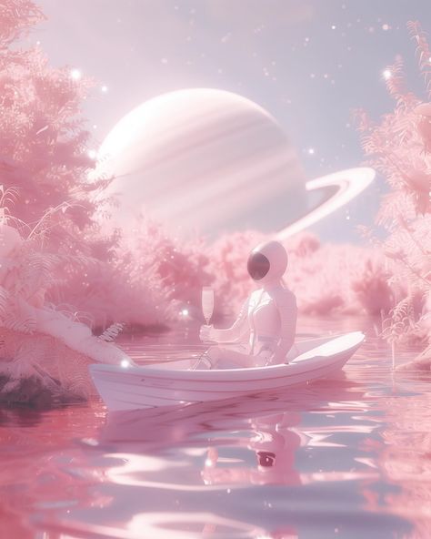 Drinking in space 🪐✨ #ai #aiart #aiartcommunity #aiartwork #midjourneyv6 #midjourney #midjourneyart #midjourneygallery #pink #pinkaesthetic #digitalart #dreams #dreamland #ethereal #ethereal_moods #dreamyart #dreamy #ａｅｓｔｈｅｔｉｃ #aesthetictumblr #surrealart #surreal Dreamy Moodboard, Dreaming Aesthetic, Daydream Aesthetic, Dreamy Aesthetic, Dreamscape Architecture, Dreamy Artwork, Dreamy Room, Pop Surrealism, Dreamy Art