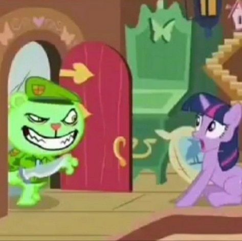 Cursed Htf Images, Htf Memes Funny, Happy Tree Friends Flippy X Flaky, Htf Flippy X Flaky, Htf Cursed, Happy Tree Friends Flaky, Happy Three Friends, Htf Flaky, Happy 3 Friends