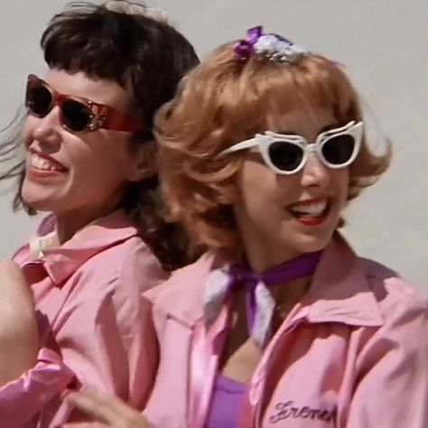 Frenchy Grease, Grease Aesthetic, Pink Ladies Grease, Sandy And Danny, Grease Party, Grease 1978, Grease Movie, Grease Is The Word, Grease Musical